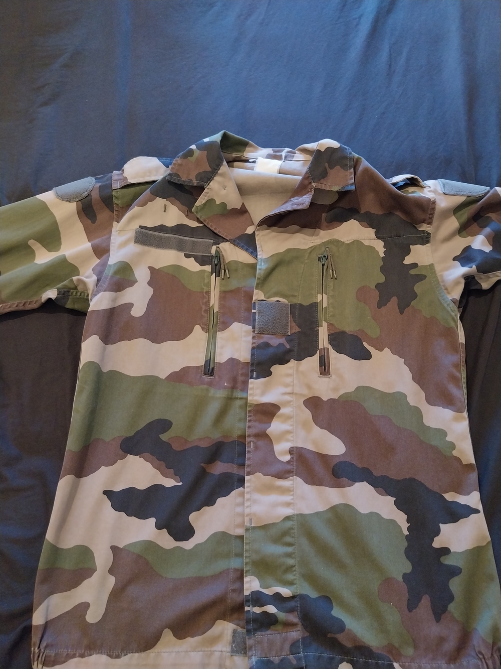Men's Camouflage Field Shirt - Olive Green Camo